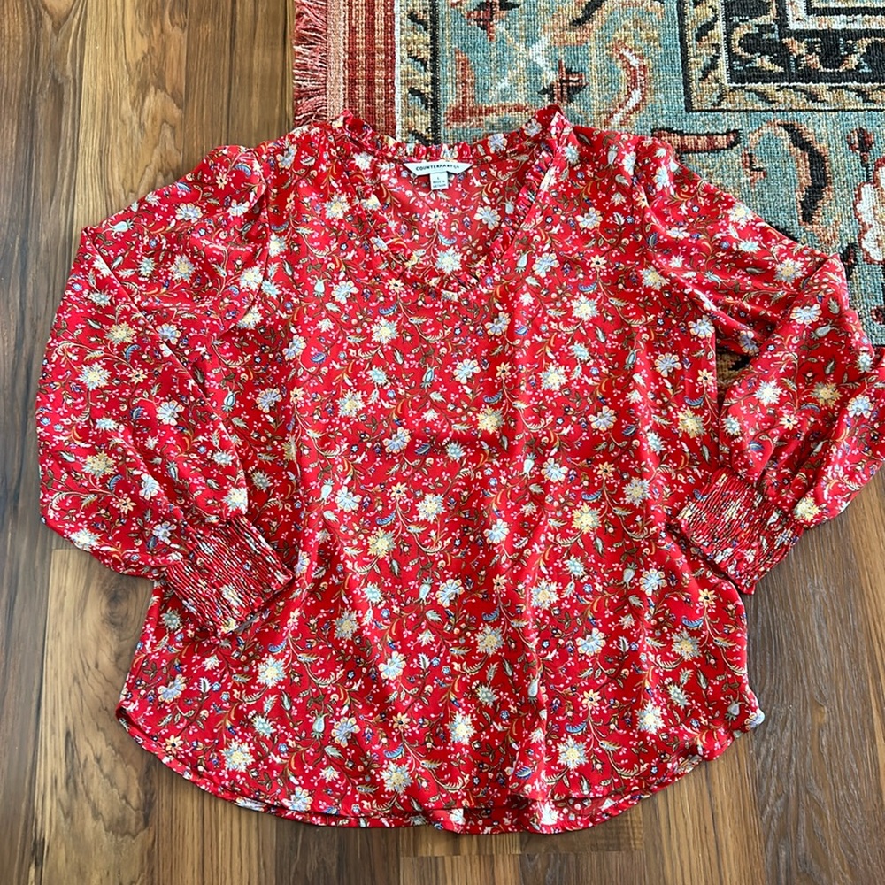 Women’s patterned blouse